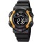 Ceas barbatesc de mana Skmei Sport Casual Fashion Digital Alarma Cronometru Negru Auriu