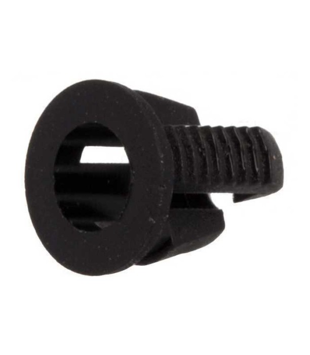 Suport pentru LED 3mm monobloc neagra UL94V-2 L 5.8mm FIX&amp;FASTEN FIX-LED3-20