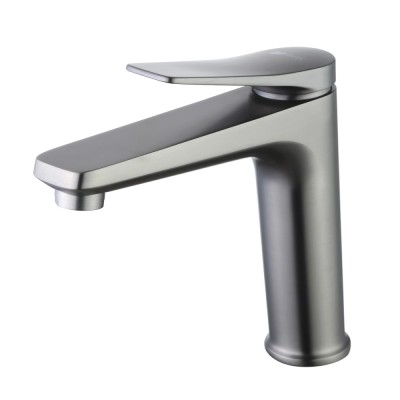 Baterie Lavoar Monopiesa Dimensiune Medie cu Ventil Click-Clack Lemark Bronx LM3737GM Grafit foto