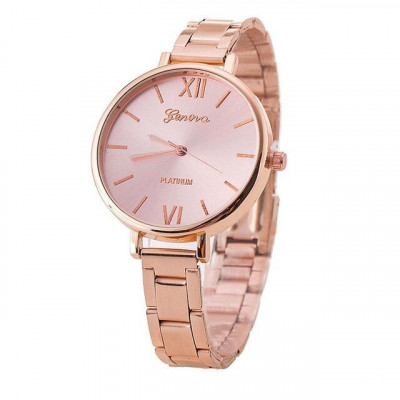 Ceas Dama Geneva Platinum Rose Gold foto