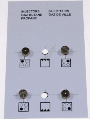 Kit duze Aragaz Beko FSM65330DAS, 4431900071 BEKO/GRUNDIG/ARCELIK foto