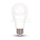 Bec LED A60 E27 9W 2700K lumina alb cald cu senzor de lumina, Vtac