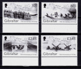 Gibraltar 2019 ,&quot;75 ani debarcarea din Normandia D-Day&quot;,serie,nominal &pound;7.82 MNH