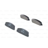 Set placute frana punte spate, Mazda 323 F VI 1998-2004, 6, 2002-2013 Combi, Hatchback, Sedan; Bosch 0986424817, parte montare : Punte Spate