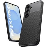 Husa Alc Mobile auto focus carbon compatibila cu Samsung Galaxy S25 Plus