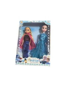 Set De Păpuși Frozen: Elsa Și Ana, 18cm, Multicolor foto