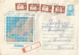 Romania, Expozitia Europeana de Maximafilie EUROMAX, plic circulat intern, 1975