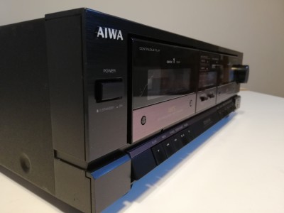 Stereo Cassette Deck AIWA model AD-WX515Z - Vintage/iMPECABIL foto
