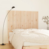 Tăblie de pat pentru perete, 146,5x3x110 cm, lemn masiv de pin, vidaXL