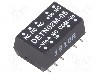 Convertor de tensiune, DC-DC, intrare 10,2...13,2V DC, iesire 5V DC, putere 2W, MEAN WELL - DETN02M-05