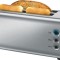 Prajitor paine dublu inox Zilan ZLN2720, 1300W, 6 grade de rumenire si functii multiple