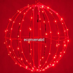 Glob luminos Craciun 240LED 50cm LEDuri Rosii Prelungibil 1001R CL foto