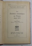 LES DOCTRINES ECONOMIQUES EN FRANCE DEPUIS 1870 par GAETAN PIROU , 1934
