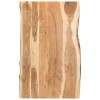 VidaXL Blat de masă, 100x(50-60)x3,8 cm, lemn masiv de acacia 286332