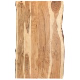 VidaXL Blat de masă, 100x(50-60)x3,8 cm, lemn masiv de acacia