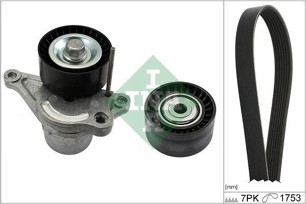 INA 529 0354 10 Set curea transmisie cu caneluri