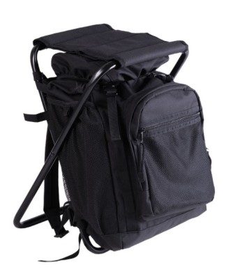 Rucsac 20 l cu scaun Mil-Tec Negru foto