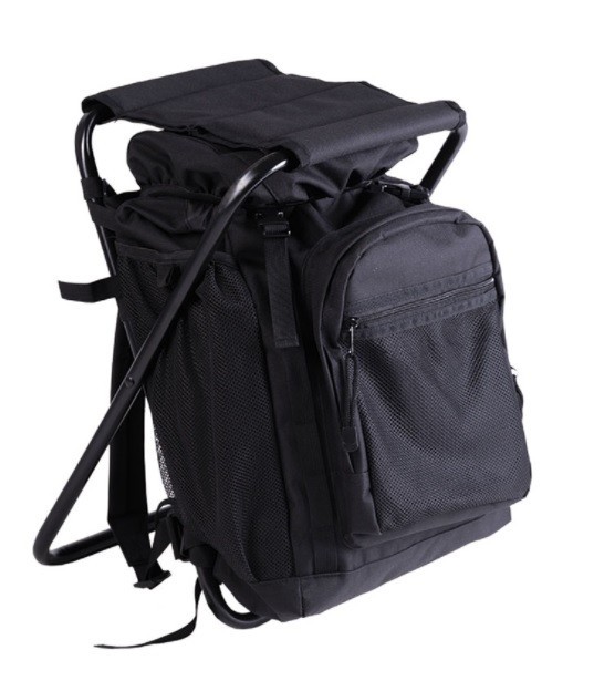 Rucsac 20 l cu scaun Mil-Tec Negru