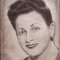 Portret de femeie (Vintage) - semnat monogramic