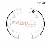 Set saboti frana, frana de mana MITSUBISHI LANCER Limuzina (CS, CT0) (2000 - 2016) METZGER MG 994