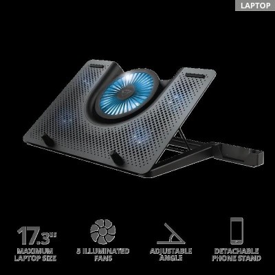 Stand/Cooler notebook Trust GXT 1125 Quno, max 17.3 inch, 5 foto