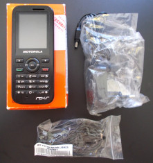 Telefon simplu de colectie Motorola ROKR WX395 la cutie foto