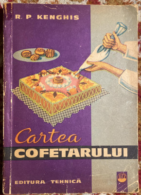 CARTEA COFETARULUI,R.P.KENGHIS/Ed.TEHNICA 1964/STARE F.BUNA,180 pagini / POZE.. foto