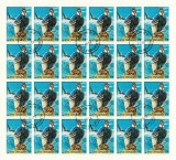 Timbre Comore 1976 Animale Disparitie, 6 Coli Complete, CTO, Set 24 Serii