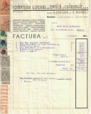 A4294N Comptuar General de Optică și Chirurgie București, factură către medic din Pitești, 1941