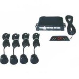 Senzori Parcare Spate PS411 cu Display, 4 Senzori Precizie, Functie DSM, Raza 1.5m, 12V, Waterproof