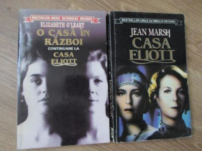CASA ELIOTT + O CASA IN RAZBOI (2 VOLUME)-JEAN MARSH, ELIZABETH O&amp;#039;LEARY foto
