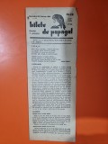Bilete de papagal - no 22 / 26 februarie 1928