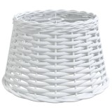 Cumpara ieftin Abajur lustra, alb, &Oslash;38x23 cm, rachita