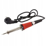 Pistol de lipit cu cablu, 40W, 230V, diametru varf de 4.6 mm, negru/rosu