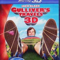 Film Blu Ray 3D: Gulliver's Travels (original, subtitrare in lb. romana)