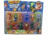 Set 12 Figurine Fixiki, Plastic Multicolor, 4-5cm, 3+ Ani, Actiune, Breloc