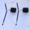 Set 2 monturi de pescuit caras,platica,morunas,mreana la feeder cu cosulet pe Dunare 70-80 gr