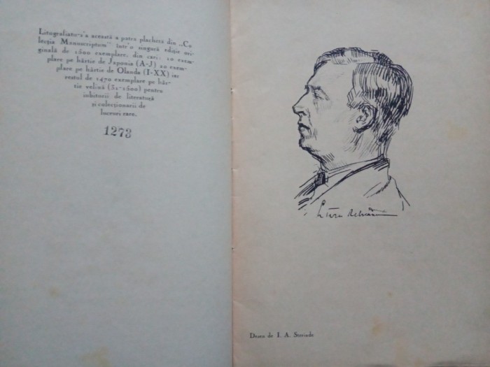 LIVIU REBREANU - CANTECUL LEBEDEI ,1927