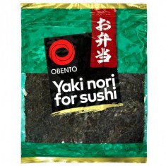 Pachet Foi Alge Yaki Sushi Nori Roasted Calitate Gold 125g Obento MLL foto