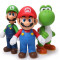 Set figurine Mario Luigi Yoshi Super Bros