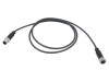 Cablu HARTING 4 pini PUR 1,2m pentru senzori cu conector M12
