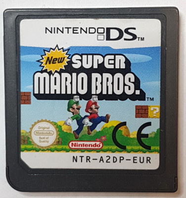 Joc Nintendo DS NDS DSi 3DS 2DS NEW SUPER MARIO BROS de colectie foto