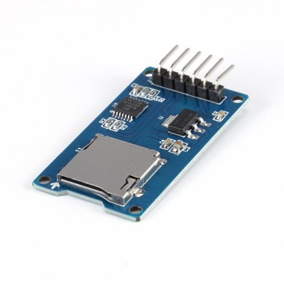 Placa de stocare Micro SD TF Card reader Shield, compatibil SPI Arduino foto