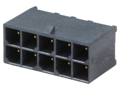 Soclu cablu-placă Mega-Fit 5,7mm 10 PIN 23A foto