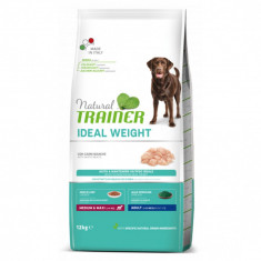 Trainer Natural Ideal Weight White Meats Adult Medium &amp; Maxi 12 kg