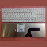 Tastatura laptop noua ASUS G60 White Frame White US
