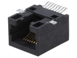 Soclu RJ45 Cat 5 8p8c SMT Orizontal, ENCITECH