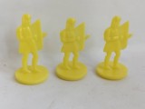 Bnk jc Romania - figurina roman pentru jocul Dacii si romanii ( galben )