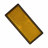 Reflectorizant catadioptru 86x40mm cu adeziv 1buc - Galben Garage AutoRide, Carpoint