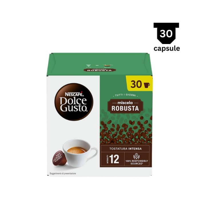 Nescafe Dolce Gusto Miscela Robusta Capsule, 30 buc